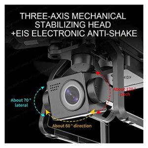 AFEBOO Drone with Camera for Adults - Foldable RC Drone with Rechargeable Battery, Altitude Hold, Headless Mode, HD 4K Dual Camera FPV Drone with GPS Positioning, Adult/Beginner Drone