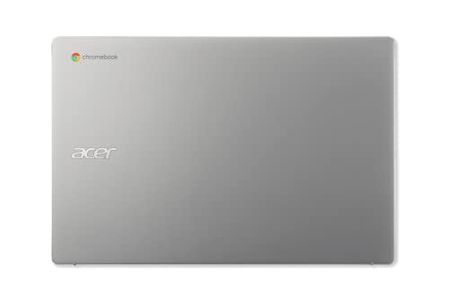 Acer Chromebook 317 CB317-1H-C6RK Laptop | Intel Celeron N4500 | 17.3" Full HD IPS Display | 4GB LPDDR4X | 128GB eMMC | Intel Wireless Wi-Fi 6 AX201 802.11ax | Chrome OS, Silver