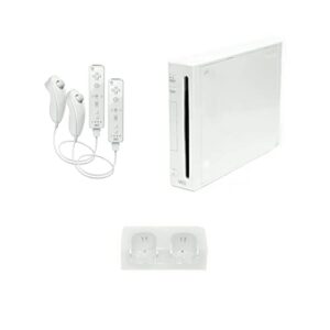 nintendo wii console, white premium bundle (renewed) [nintendo_wii]