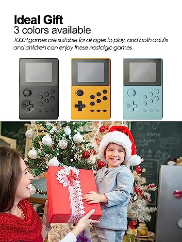 Fadist Handheld Game Console, Portable Retro Game Console, Built in 1000+ Classic Games,IdeIdeal Gift for Kids, Friend