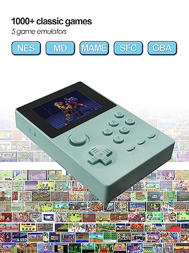 Fadist Handheld Game Console, Portable Retro Game Console, Built in 1000+ Classic Games,IdeIdeal Gift for Kids, Friend