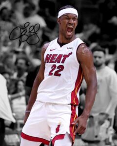 ikonic fotohaus jimmy butler signed photo autograph print wall art home decor