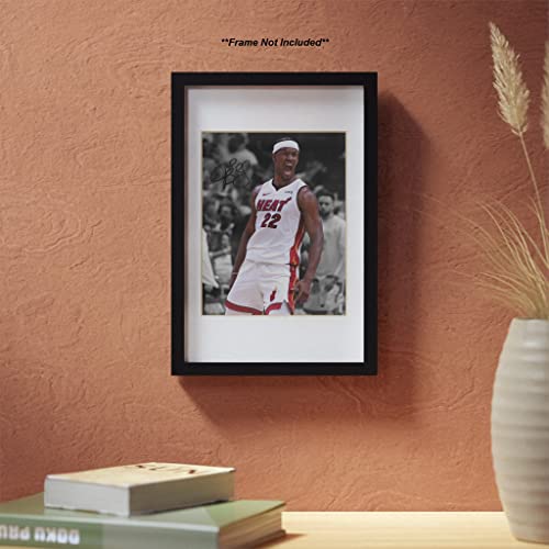 Ikonic Fotohaus Jimmy Butler Signed Photo Autograph Print Wall Art Home Decor