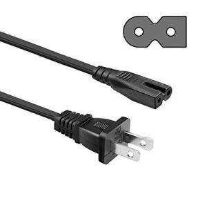 guy-tech 6ft ac power cord for vizio 38" 5.1 sound bar audio wireless subwoofer soundbar