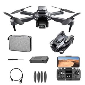 drone with camera for adults 4k, rc quadcopter drones with auto return, foldable quadcopter with altitude hold, headless mode for outdoor, camping