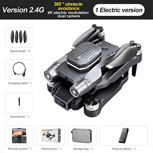 Drone with Camera for Adults 4K, RC Quadcopter Drones with Auto Return, Foldable Quadcopter with Altitude Hold, Headless Mode for Outdoor, Camping