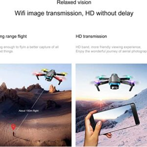 Foldable Drone with 4K Dual HD FPV Camera, S98 Pro Mini Remote Control Quadcopter RC Toys Gifts for Adults Kids, with Optical Fl-ow Localization, Altitude Hold, Headless Mode, One Key Start