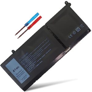 g91j0 battery 41wh 11.25v for dell inspiron 13 14 15 16, 3420 3425 5415 5410 5415 5418 5425 5430 5310 5320 5330 5625 5635 7420 7620 2-in-1, latitude 3320 3330 3520 , v6w33 0wv3k8 0vkyjx 0mvk11 0xdy9k