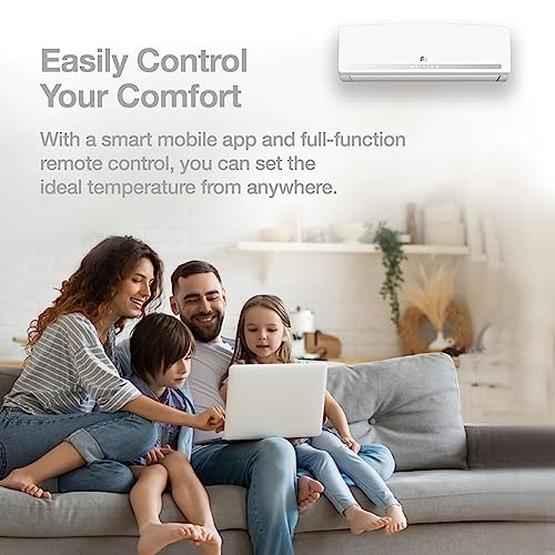 Perfect Aire DIY 24,000 BTU 21 SEER Quick Connect Ductless Mini-Split Heat Pump w/WiFi - 230V