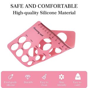 Nipple Ruler Nipple Measurement Tool for Flanges Flange Size Measure for Nipples Nipple Rulers for Flange Sizing Measurement Tool Nipple Sizer for Flanges Breast Pumping Silicone Nipple Ruler Tools