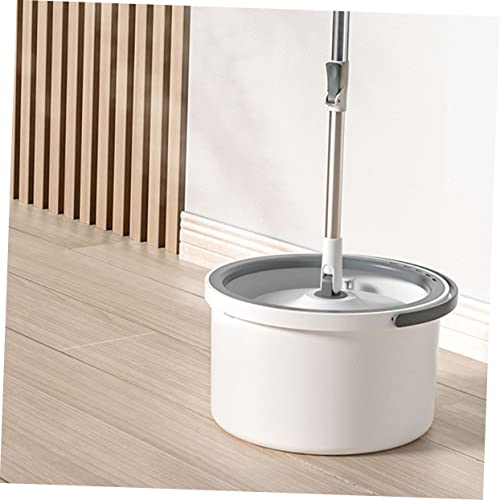 DOITOOL Disc Mop Cleaning Mop Window Glass Cleaner Household Cleaner Floor Dry Mop Cleaning Round Mop Round Mirror Floor Mop Wet Dry Mop for Floor Cleaning Floor Cleaning Mop to Rotate