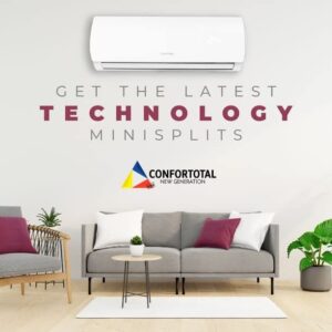 Confortotal 12000 BTU Mini Split Air Conditioner and Heat Pump 110V Ductless with WIFI