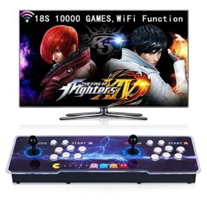 regiisjoy【10000 games in 1 】 arcade game console wifi function pandora box arcade 18s for pc & projector & tv,1280x720,search/hide/save/load/pause games,