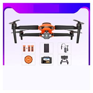 NIRAA EVO 2 II Pro V3 Drone HD Gimbal Camera Flight Extra Battery Parking Apron Combo Quadcopter (Color : EVO II Pro V3)