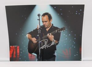 dave matthews dmb crash into me authentic signed autographed 11x14 glossy photo loa