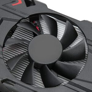 Yoidesu ATI HD6770 4GB Graphics Card, 4GB 128Bit DDR5 650MHz Computer PC Gaming Video Graphics Card GPU, Single Fan Low Profile Graphics Card, Computer Network Accessories