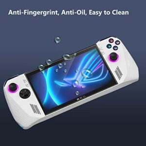 Ltezixal [3packs Screen Protector For Asus Rog Ally, Rog Ally Temperd Glass Screen Protector, Anti-Scratch, 9H Hardness,Anti-Fingerprint,Bubble Free Screen Protector for Rog Ally Handheld Game.