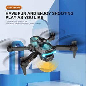 Tyranitar Mini Drone with 1080P Dual HD Camera, 2023 Upgradded RC Quadcopter FPV Camera Foldable Drone Toys Gift for Adults and Kids, One Key Start Speed Adjustment, 360° Altitude Hold Mode