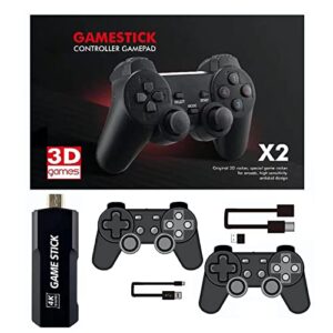 n-game stick, wireless retro game console, 2023 new game console, new game stick lite 2023 best childhood memories, built in 20000+ games, 9 classic emulators with 2×wireless (m9 128g (41000+ games))