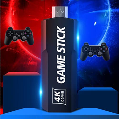 N-Game Stick, Wireless Retro Game Console, 2023 New Game Console, New Game Stick Lite 2023 Best Childhood Memories, Built in 20000+ Games, 9 Classic Emulators with 2×Wireless (M9 128G (41000+ Games))