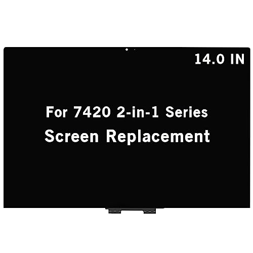 HOYRTDE 14.0" Screen Replacement for Dell Inspiron 14 7420 2-in-1 P161G P161G001 FHD+ WUXGA 1920x1200 IPS LCD Display Touch Screen Digitizer Assembly with Touch Control Board (No Bezel)