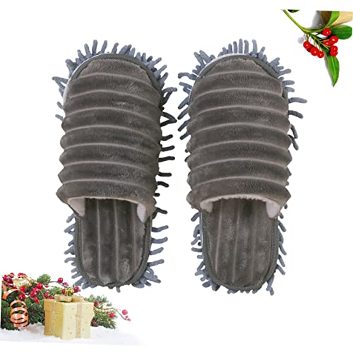 JEWEDECO 1 Pair Man Sandals Home Slippers for Men Household Cleaner Floor Cleaning Shoes Floor Buffing Slippers Mopping Socks Cleaning Slipper Women Slipper Vacuum Cleaner Leisure Shoes