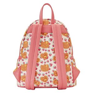 Loungefly Sanrio Hello Kitty Breakfast Waffle Mini Backpack, Orange, Standard
