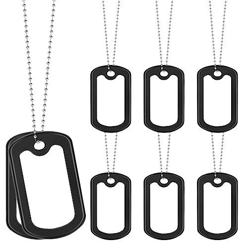 Dog Tag Silencer Black Military Silicone Dog Tag Silencer Silicone Rubber ID Tag Protector ID Tags to Reduce Noise and Protect Tag