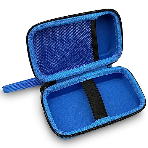 Travel Case for EASEGMER RS-8M RS-1 for HigoKids Q4 Kids Handheld Game Portable Video Game Player (Blue)