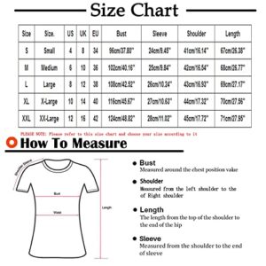 Cute Top Women Blouses Summer 2023 Graphic Tshirt Shirts Short Sleeve Dressy Blouse Loose Fit Tunic Top Button V Neck Fashion Black XL