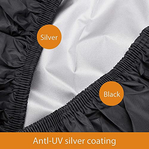 ATV Cover Waterproof, 2XL All Season Protection Heavy Duty 4 Wheeler Cover, Protect from Snow Rain or Sun