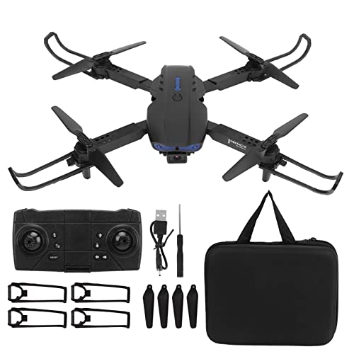 Foldable Mini Camera Drone, GPS Drone with 4K HD Dual Camera, 3 Sided Obstacle Avoidance WiFi Quadcopter Aerial Photography Remote Control Aircraft Gifts for Kids and Adults