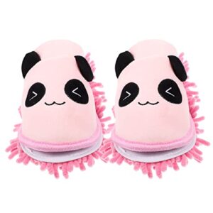 Lurrose 1 Pair Slippers Micro Fiber Mop Household Cleaner All-purpose Household Cleaners Home Mop Slippers Mopping Shoes for Floor Microfiber Mop Slippers Sweeping Slippers The Lazy