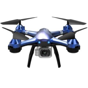 drone with 4k camera for adults hd fpv live video, altitude hold, headless mode, 3d flip, trajectory flight rc quadcopter high pressure suspension