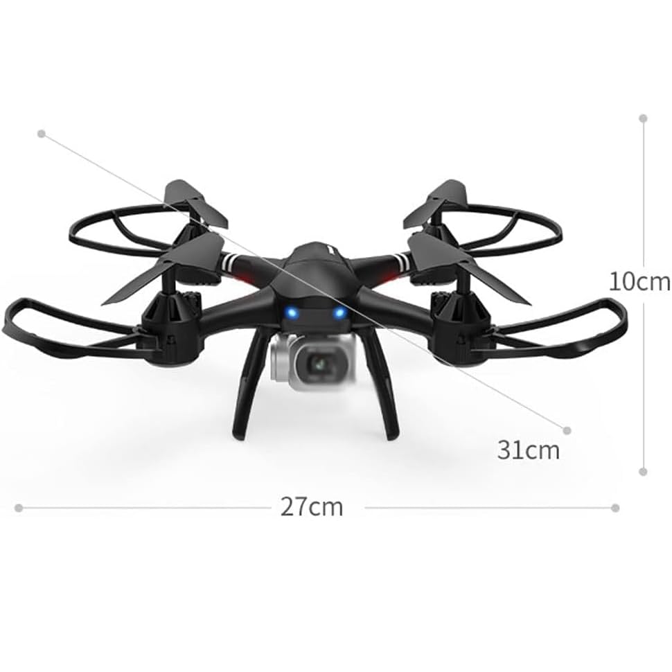 Drone with 4K Camera for Adults HD FPV Live Video, Altitude Hold, Headless Mode, 3D Flip, Trajectory Flight RC Quadcopter High Pressure Suspension