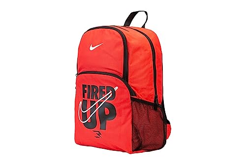 Nike 3Brand Verbiage Backpack - Red - One Size