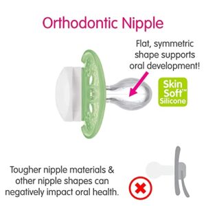 MAM Original, Nipple Shape Helps Promote Healthy Oral Development, 2 Pack, 16+ Months, Peacock