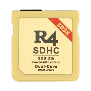 upgraded 2023 sdhc wood version plus card with 64gb tf micro sd card for nintendo ds dsi 2ds 3ds nds, no game timebomb