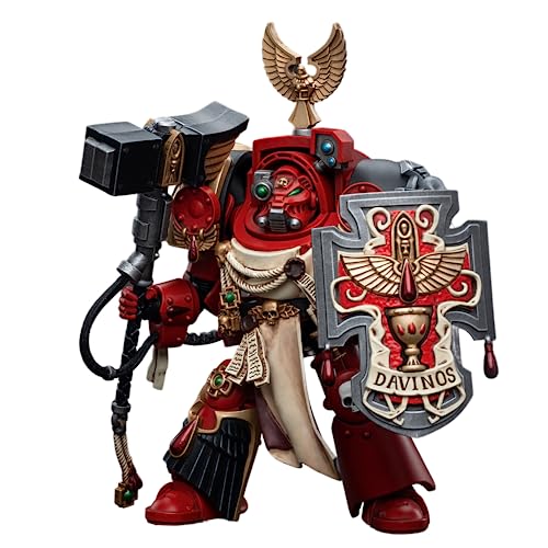 JoyToy 1/18 Warhammer 40,000 Action Figure Blood Angels Assault Terminators Brother Davinos Collection Model