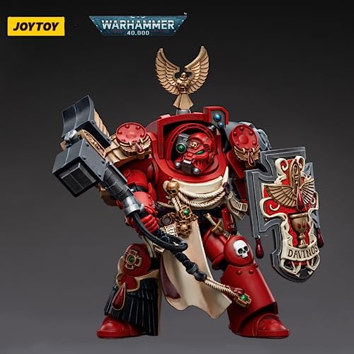 JoyToy 1/18 Warhammer 40,000 Action Figure Blood Angels Assault Terminators Brother Davinos Collection Model