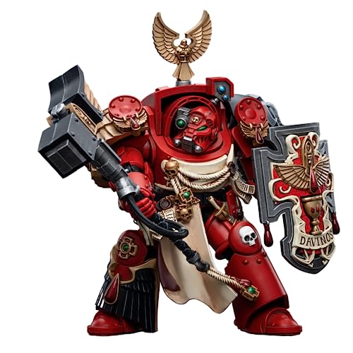 JoyToy 1/18 Warhammer 40,000 Action Figure Blood Angels Assault Terminators Brother Davinos Collection Model