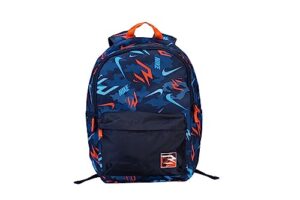 nike futura x 3 brand all over print backpack - navy/multi - one size (21l)