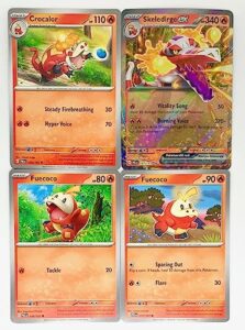 skeledirge ex 037/193- paldea evolved - double rare - pokemon evolution card set