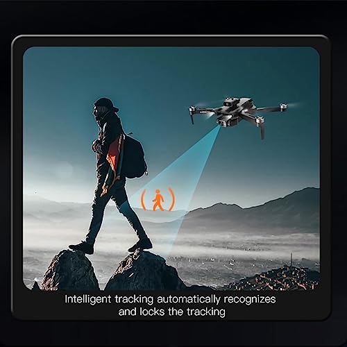 Mini Aerial Photography Drone for Kids with Brushless Motor - Foldable Remote Control Quadcopter with 1080P HD FPV Camera - Drone Toys with Altitude Hold, Headless Mode and One Key