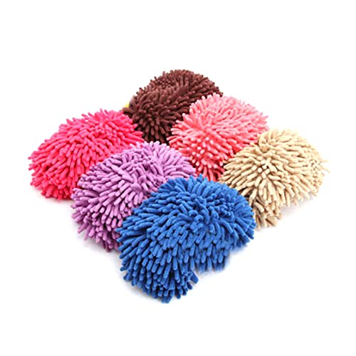 DECHOUS Soft Slippers Household Cleaner Microfiber Cleaner Floor Polishing Shoe Mop Floor Cleaning Socks Floor Dusting Shoes Cover to Make Them Act As Mop Slippers to Mop The Wood The Lazy