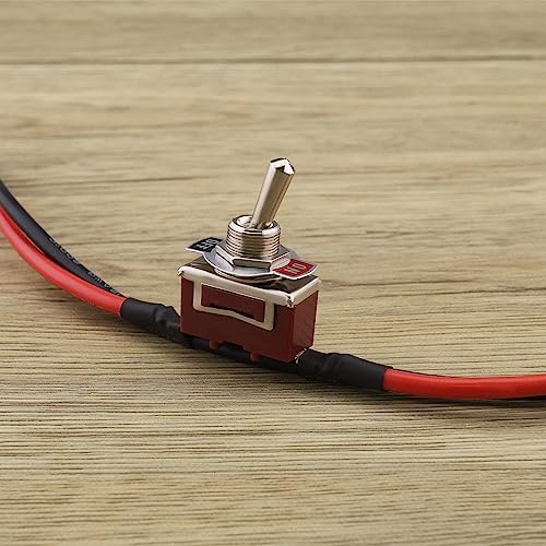 Electric Switch with T-Connector 15A Large Current On-Off Electric Power Switch Connector Power Switch Accessories for RC Model Drone Car ESC Battery