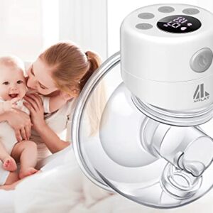 Electric Breast Pump,Wearable Breast Pump,Hands-Free & Portable Breastpump,Quiet Breastfeeding Pump with LCD Display