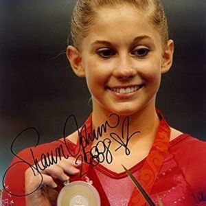 SHAWN JOHNSON SIGNED 8x10 PHOTO RARE EARLY FULL ROOKIE ERA SIGNATURE BECKETT BAS