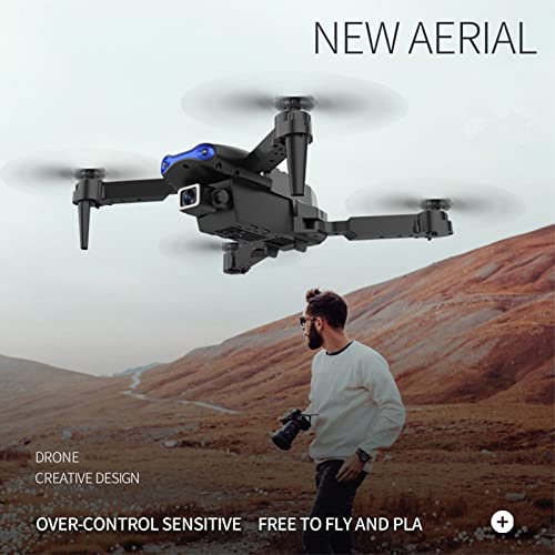 Rc Drones With Camera for Adults 2.4GHz Mini Drone with Dual 1080P Lens, Altitude Hold Headless Mode One Key Start Speed, Rc Quadcopter Plane Fpv Drone Remote Control Airplane Cool Stuff