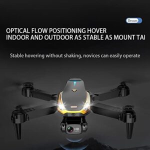 Mini Drone with 1080P Dual HD Camera - Drones for Adults with Carrying Case, Foldable Remote Control Toys Gifts Small Drones for Kids, One Key Start, Altitude Hold, Headless Mode